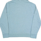 FLASHLIGHT Womens Blue Midwest Greenville College Pullover Hoodie M Cotton Blend