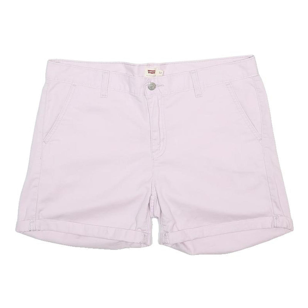 LEVI'S Womens Shorts Pink Casual XL W36 Cotton Blend Chino Summer