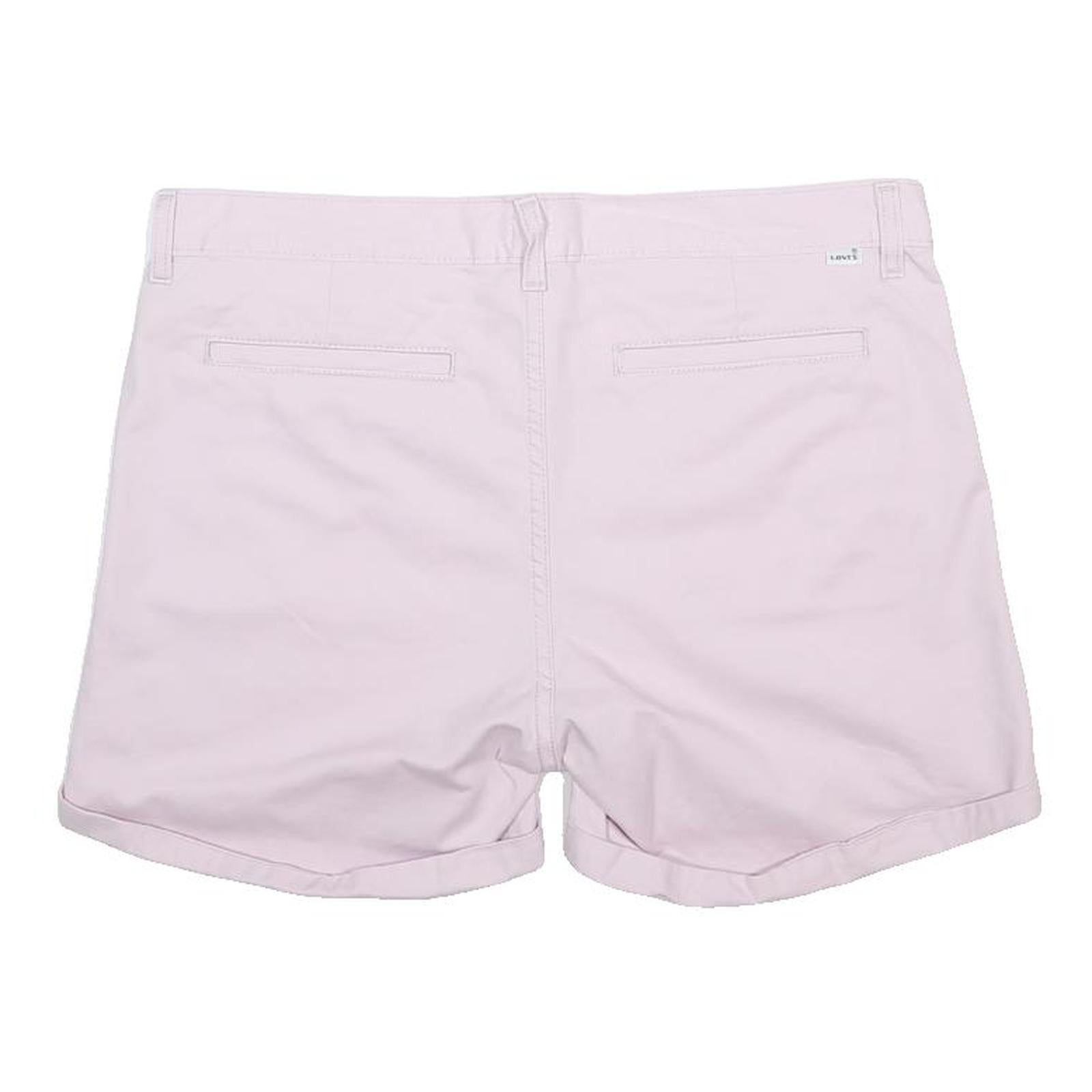 LEVI'S Womens Shorts Pink Casual XL W36 Cotton Blend Chino Summer