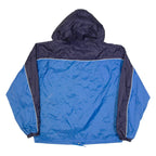 PUMA Mens Rain Jacket Blue Hooded S