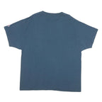 CHAMPION Mens Blue Graphic T-Shirt XL Short Sleeve Crew Neck Cotton Blend Casual