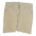 CARHARTT Mens Shorts Beige Casual Plain M W36 Relaxed Fit Cotton Workwear