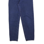 BERNT BERGER Womens Blue Regular Fit Straight Denim Raw W28 L30 Classic Jeans