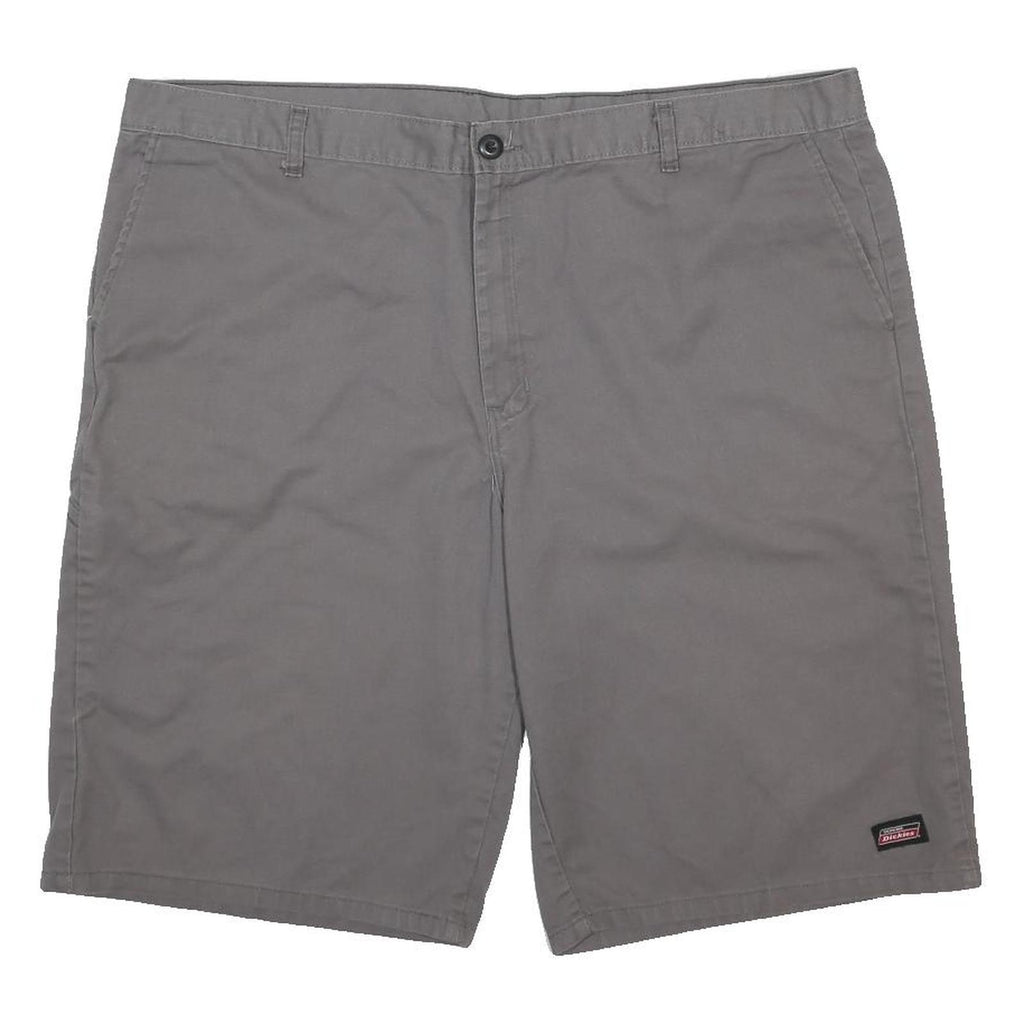DICKIES Mens Shorts Grey Casual Classic 2XL W44 Workwear Cotton Blend