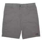 DICKIES Mens Shorts Grey Casual Classic 2XL W44 Workwear Cotton Blend
