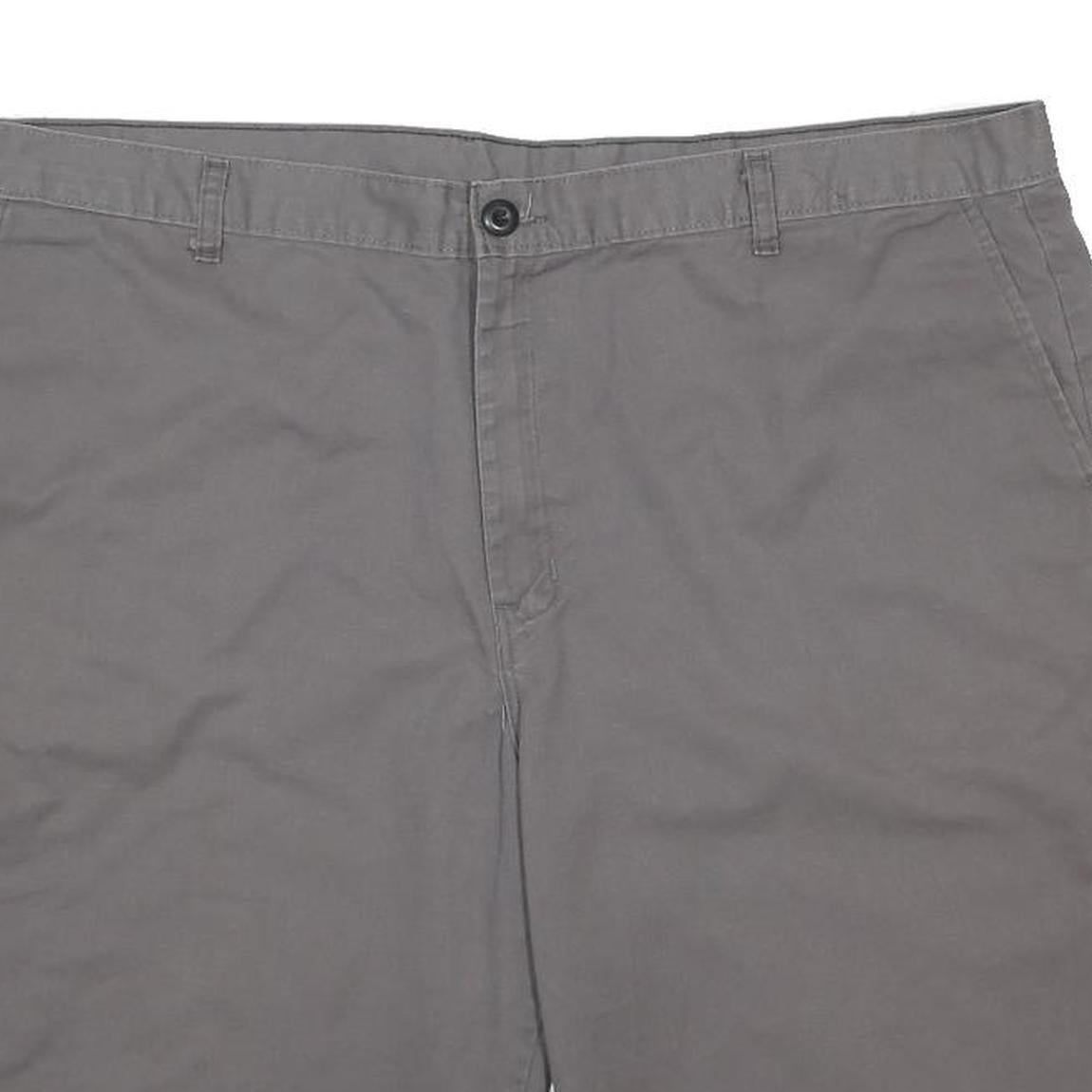 DICKIES Mens Shorts Grey Casual Classic 2XL W44 Workwear Cotton Blend