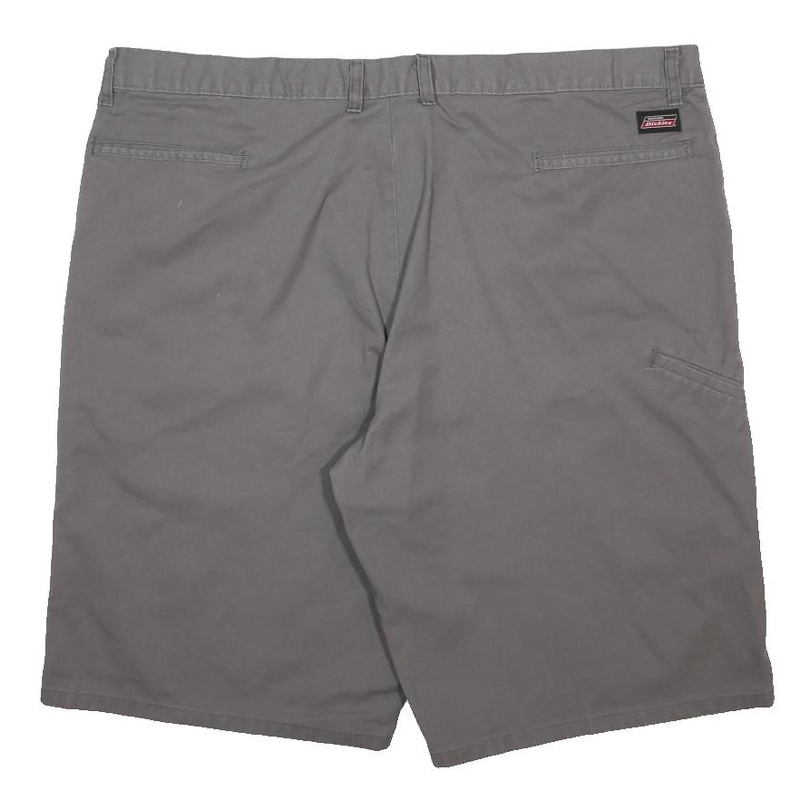 DICKIES Mens Shorts Grey Casual Classic 2XL W44 Workwear Cotton Blend