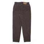 LEVI'S Womens Jeans Black Relaxed Straight Denim Medium W30 L29 Classic Style