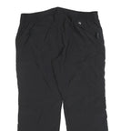 THE NORTH FACE Womens Black Relaxed Straight Trousers W38 L28 Outdoor Casual Zip