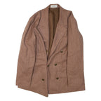 NOVALUX Mens Blazer Jacket Brown Wool M