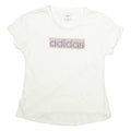 ADIDAS Womens T-Shirt White L