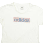 ADIDAS Womens T-Shirt White L