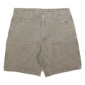 WRANGLER Mens Shorts Beige Casual Plain XL W38 Cotton Comfort Summer