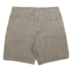 WRANGLER Mens Shorts Beige Casual Plain XL W38 Cotton Comfort Summer