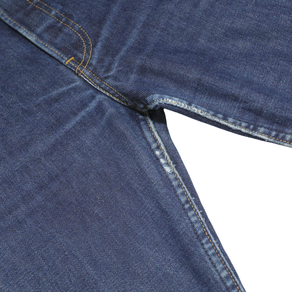 LEVI'S 501 Mens Jeans Blue Regular Straight Denim Medium W32 L32 Classic Cotton