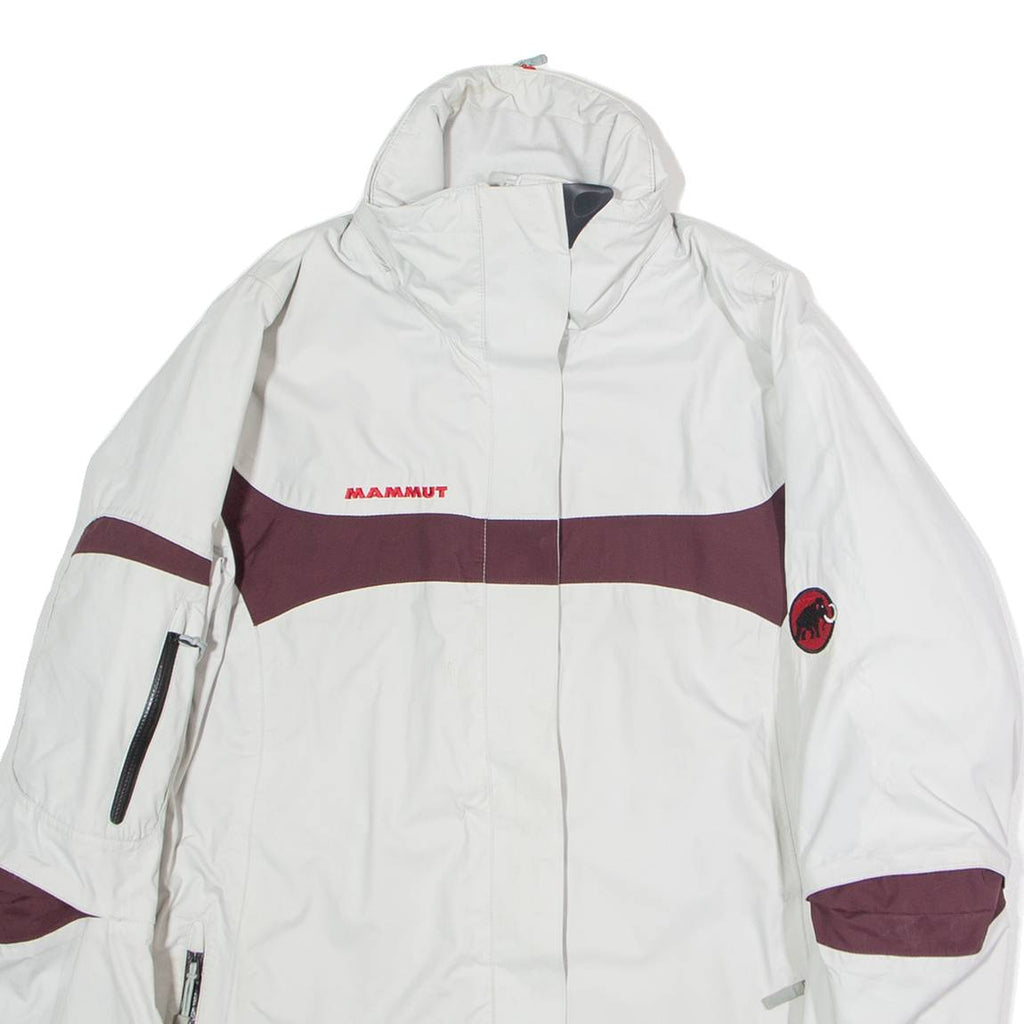 MAMMUT Womens Jacket Grey Striped S
