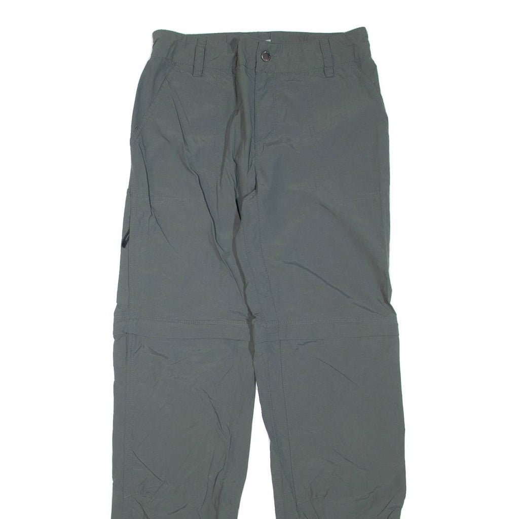 COLUMBIA Womens Trousers Grey Regular Straight W28 L32