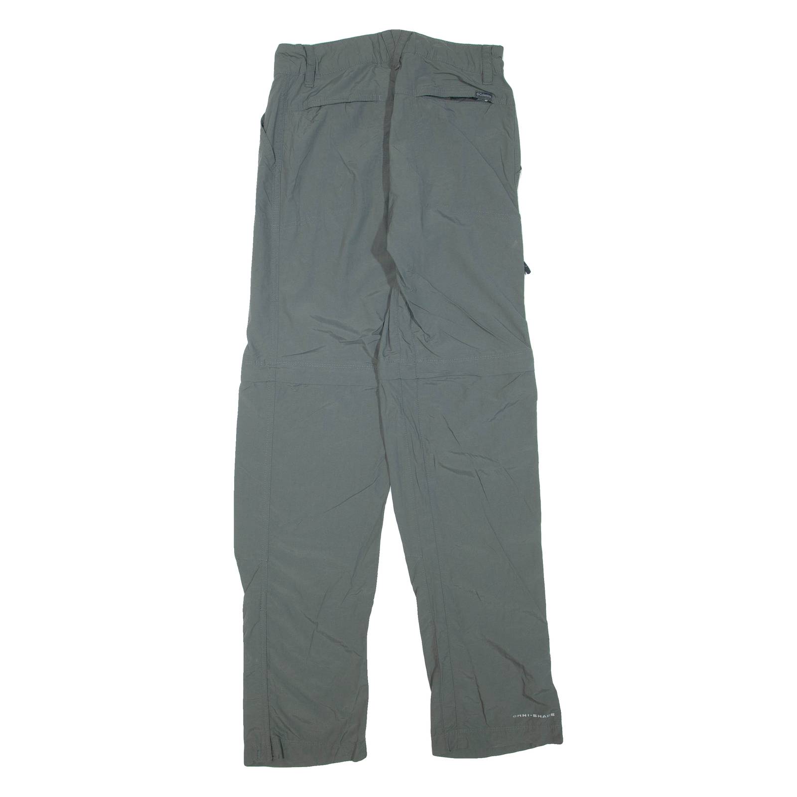 COLUMBIA Womens Trousers Grey Regular Straight W28 L32