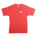 EVERYTHING COCA COLA Mens Red Graphic T-Shirt M Short Sleeve Crew Neck Coca-Cola