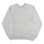 TULTEX Womens Grey Sweatshirt Crew Neck 3XL Cotton Blend Casual Pullover