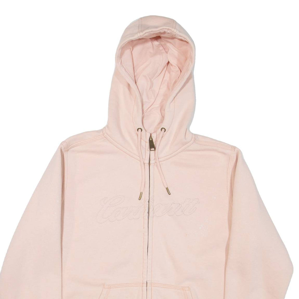 CARHARTT Womens Pink Hoodie Full Zip XL
