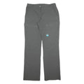 POLARINO Outdoor Womens Trousers Grey Regular Straight W32 L34