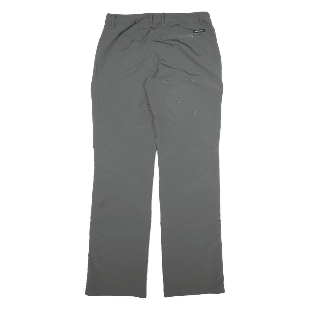 POLARINO Outdoor Womens Trousers Grey Regular Straight W32 L34