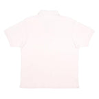 LACOSTE Mens White Short Sleeve Plain Polo Shirt M Classic Cotton