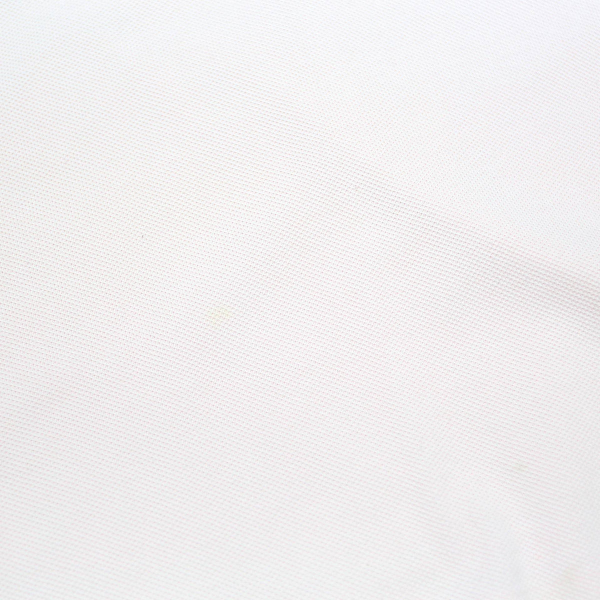 LACOSTE Mens White Short Sleeve Plain Polo Shirt M Classic Cotton