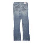 TRUE RELIGION Womens Slim Blue Denim Medium Jeans W29 L31 Classic Cotton Blend