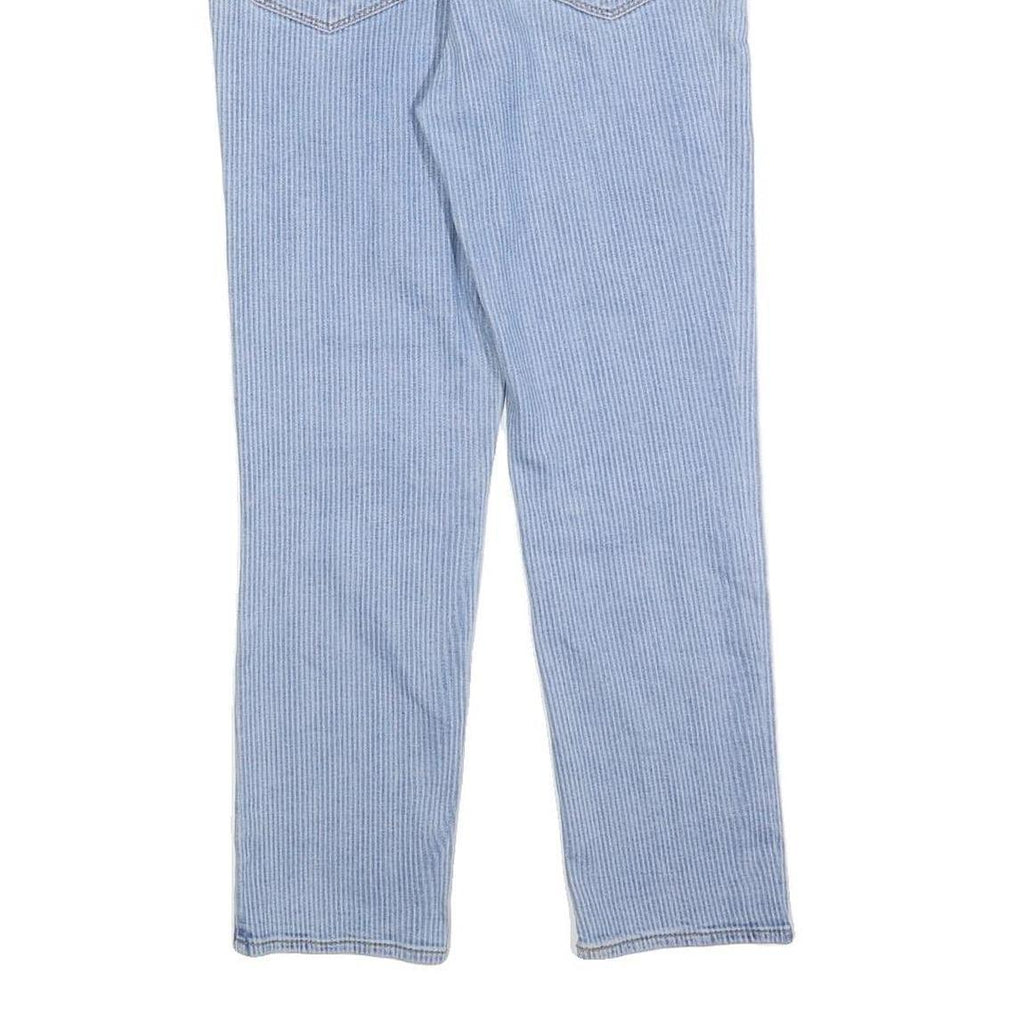 LEVI'S 724 Womens Jeans Blue Regular Straight Denim Light W27 L26 Zip Cotton