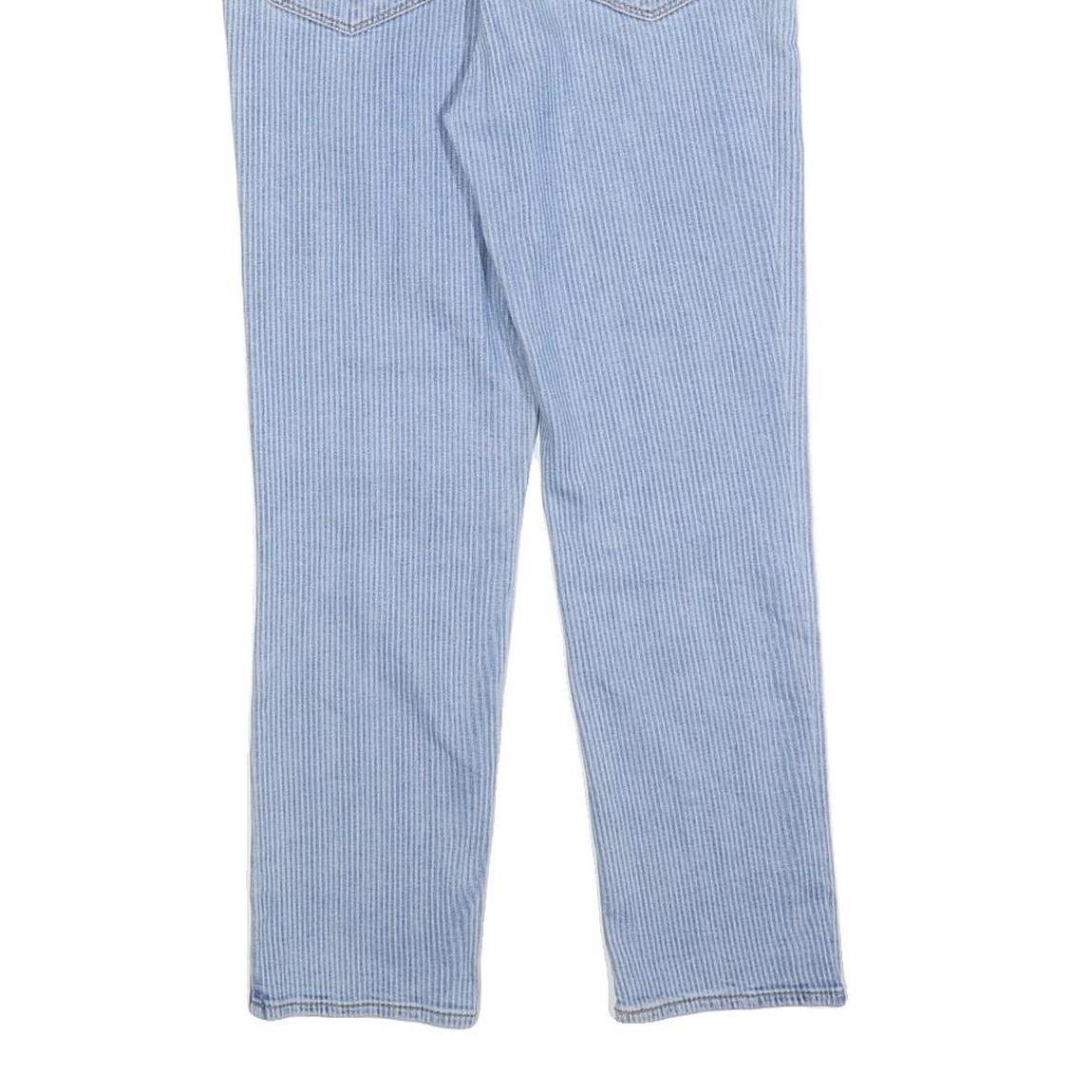 LEVI'S 724 Womens Jeans Blue Regular Straight Denim Light W27 L26 Zip Cotton