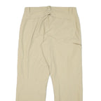 ODLO Mens Beige Polyester Blend Regular Leg Trousers W33 L30 Outdoor Active Wear