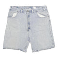 FADED GLORY Mens Denim Blue Casual Shorts XL W34 Cotton Blend Classic Fit