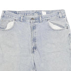 FADED GLORY Mens Denim Blue Casual Shorts XL W34 Cotton Blend Classic Fit