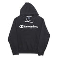 CHAMPION Mens Black Hoodie S Classic Pullover Cotton Blend Sport Casual