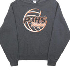 JERZEES Mens Grey PJHS Volleyball Pullover Hoodie S Sportswear Casual