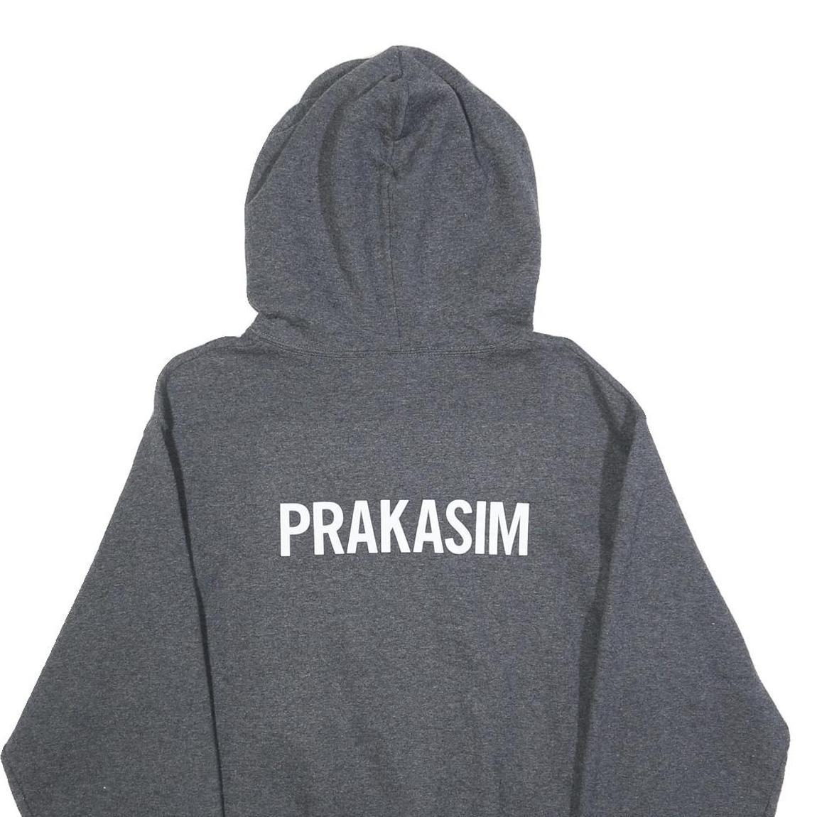 JERZEES Mens Grey PJHS Volleyball Pullover Hoodie S Sportswear Casual