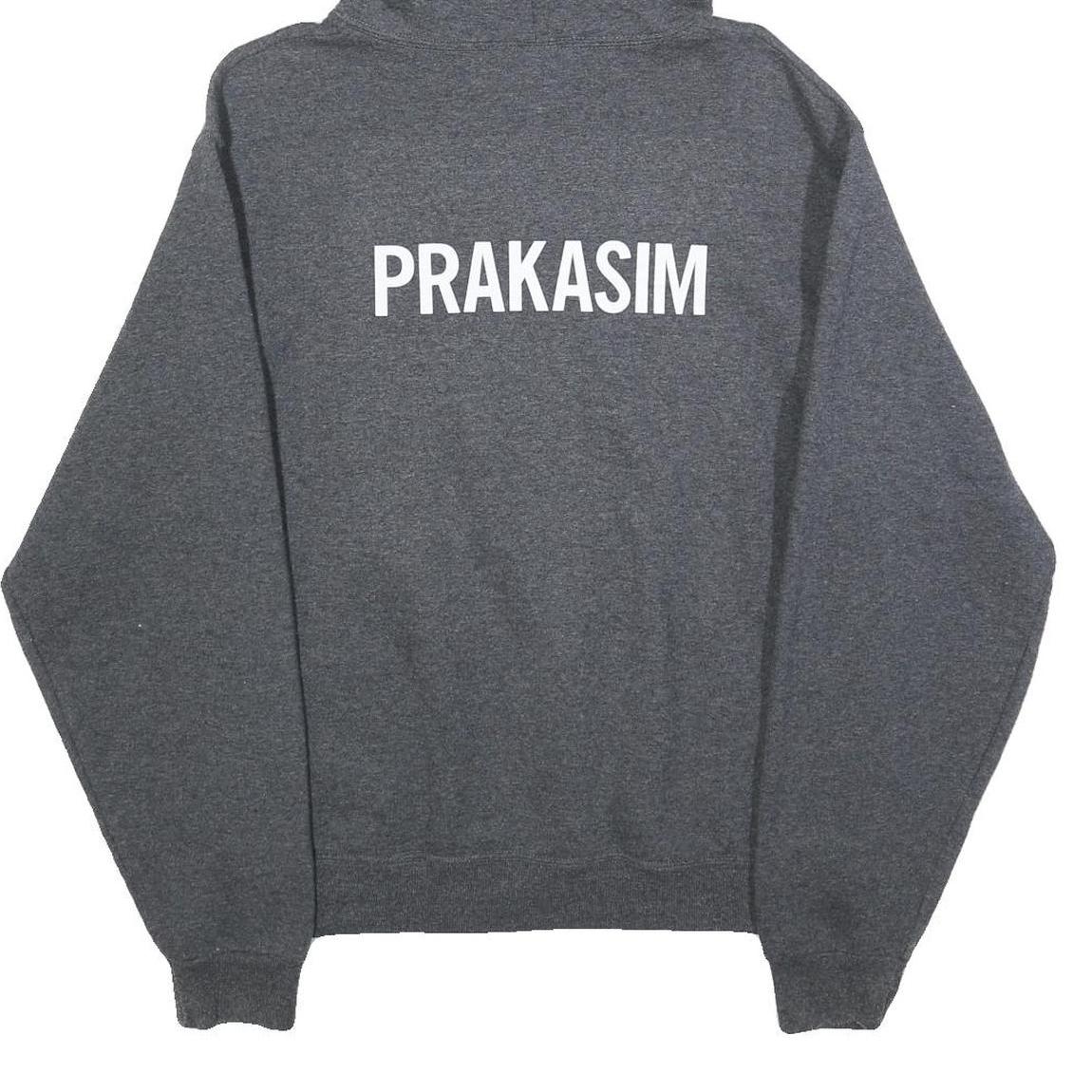 JERZEES Mens Grey PJHS Volleyball Pullover Hoodie S Sportswear Casual