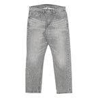 LEVI'S 502 Mens Jeans Grey Slim Straight Denim Light W31 L27 Classic Zip