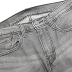 LEVI'S 502 Mens Jeans Grey Slim Straight Denim Light W31 L27 Classic Zip