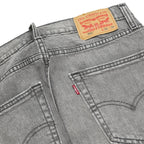 LEVI'S 502 Mens Jeans Grey Slim Straight Denim Light W31 L27 Classic Zip