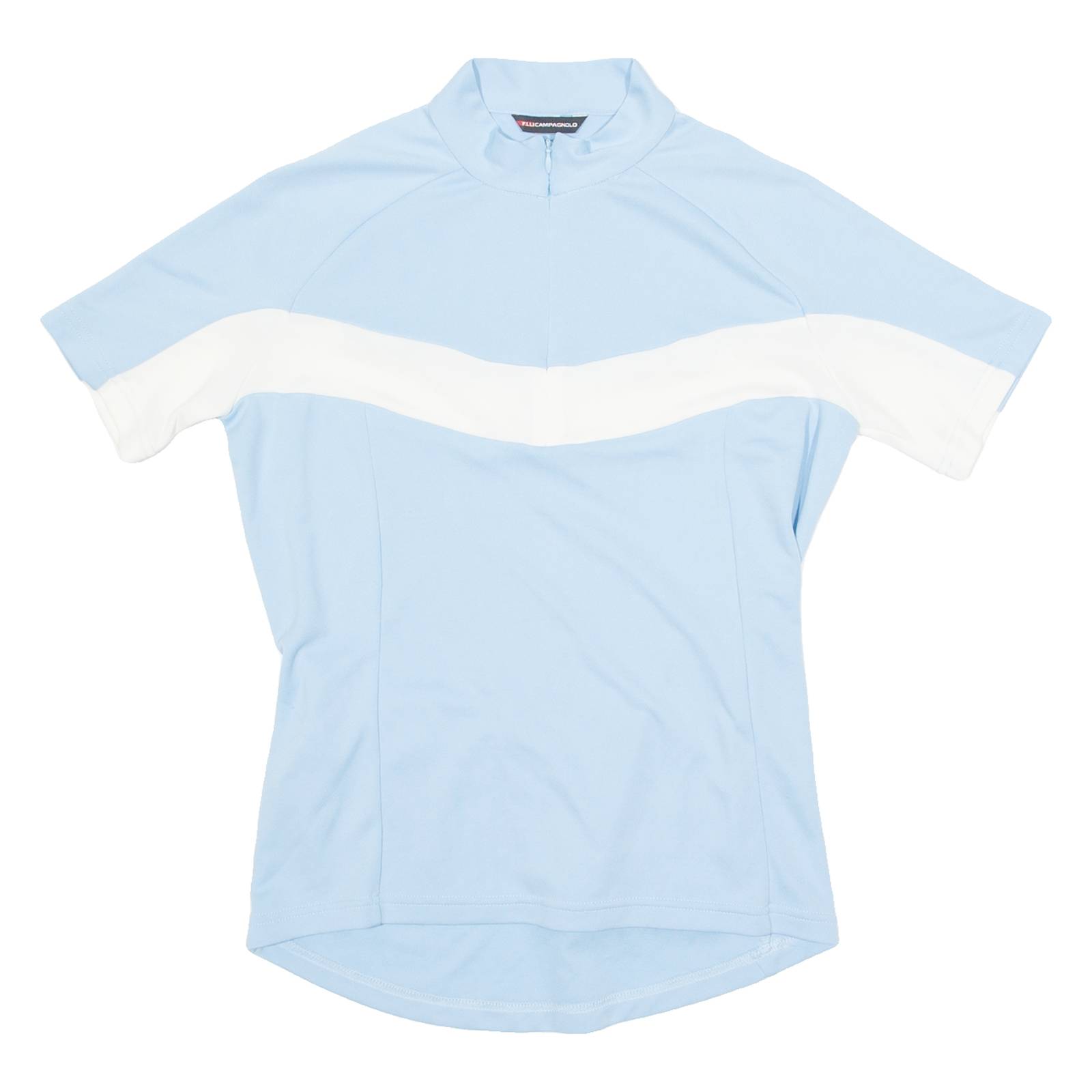 F.LLI CAMPAGNOLO Cycling Womens Jersey Blue 1/4 Zip S