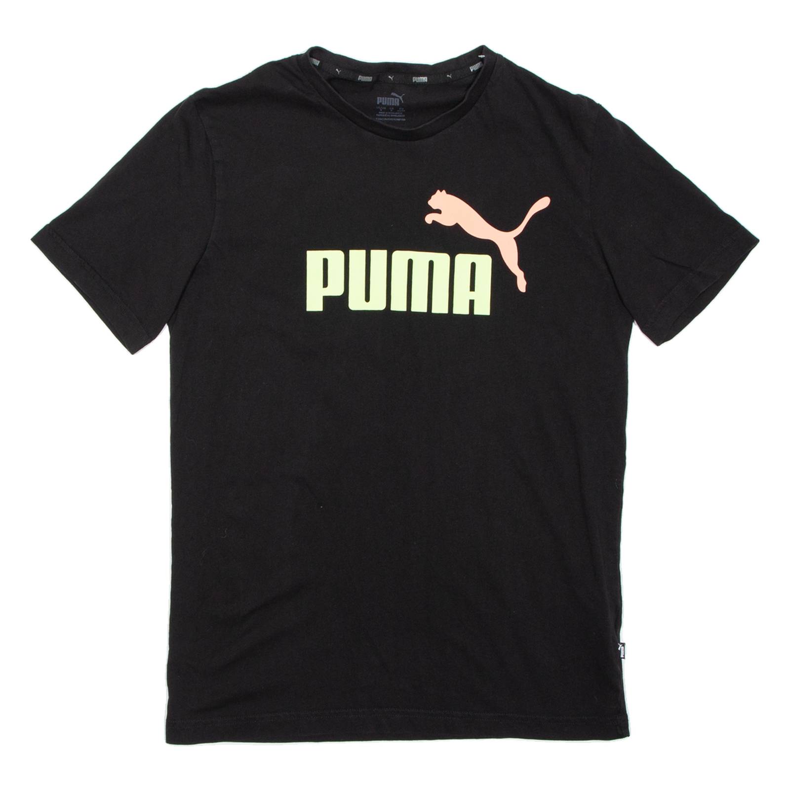 PUMA Mens T-Shirt Black S