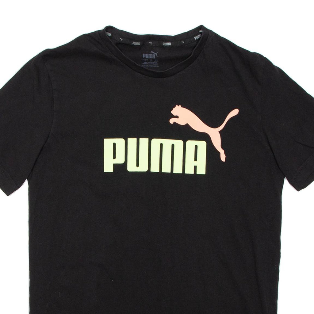 PUMA Mens T-Shirt Black S