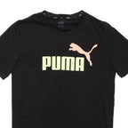 PUMA Mens T-Shirt Black S