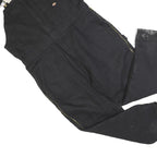 DICKIES Womens Black Relaxed Cotton Blend Dungarees 2XL W40 L30 Workwear