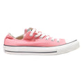 CONVERSE Low Top Trainers Pink Canvas Womens UK 5