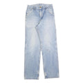 CARHARTT Mens Jeans Blue Regular Straight Denim Light W30 L32 Casual Workwear
