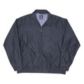 CHAPS Mens Navy Blue Classic Jacket XL Polyester Blend Zip Plain